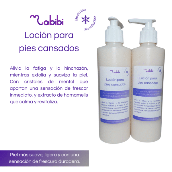 Loción para Pies Cansados